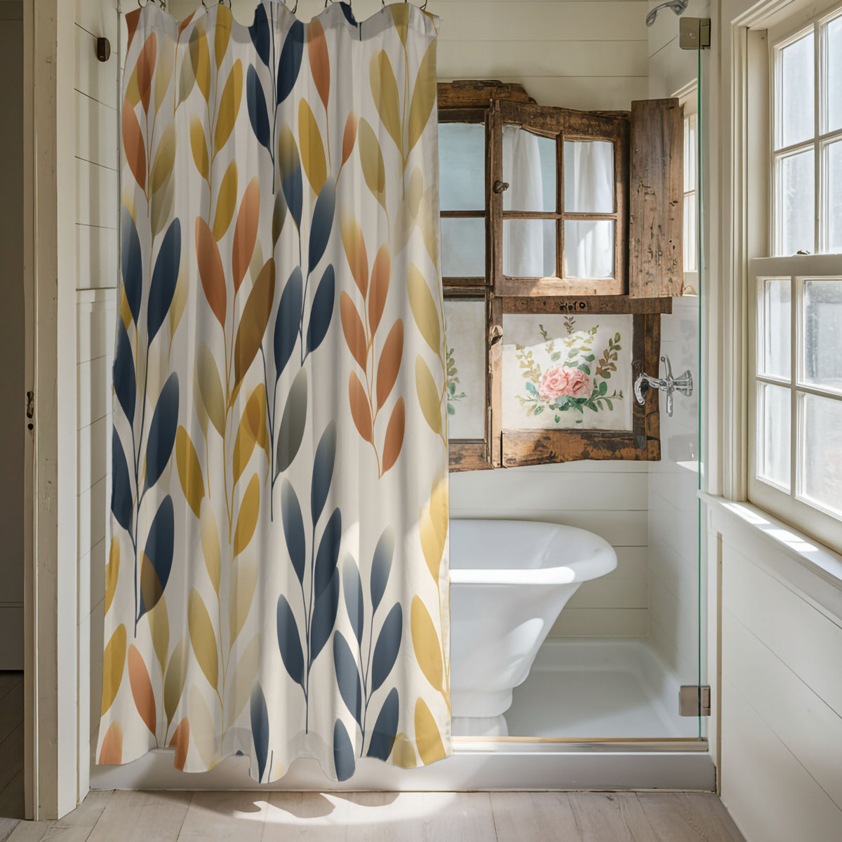 Leafy Manor Shower Curtain NCU0LDH563